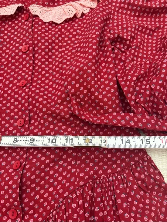 New Free People Prairie style mini dress - Picture 7 of 9